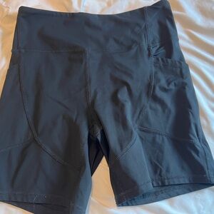 Women's Black Athletic Shorts